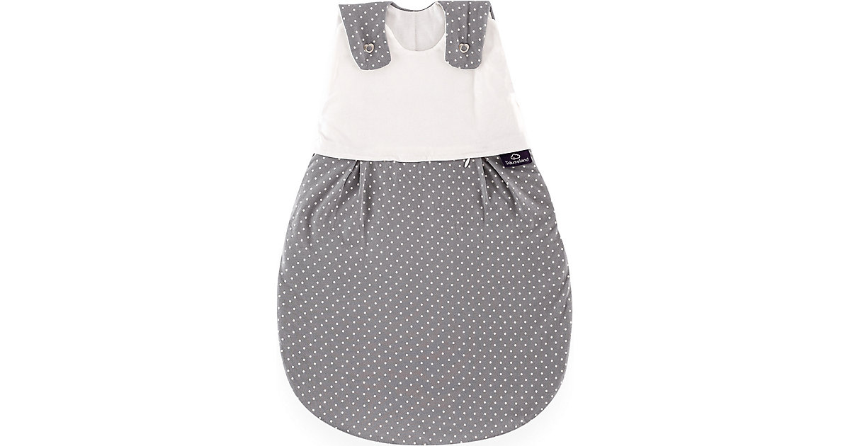 Schlafsack Liebmich, Pünktchen grau - TOG 2,5, Gr. 80/86 weiß/grau Schlafsack Liebmich, Pünktchen grau - TOG 2,5, Gr. 80/86 weiß/grau von Träumeland