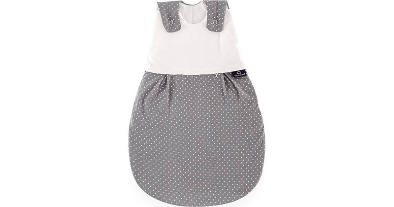 Schlafsack Liebmich, Pünktchen grau - TOG 2,5, Gr. 80/86 weiß/grau von Träumeland