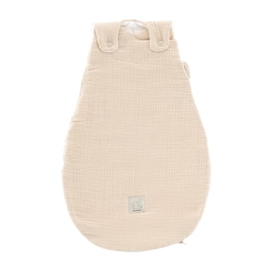 Träumeland Schlafsack LIEBMICH Musselin beige von Träumeland