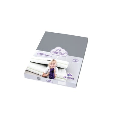 Träumeland Jersey Spannbetttuch Jersey anthrazit 90 x 200 cm Träumeland Jersey Spannbetttuch Jersey anthrazit 90 x 200 cm von Träumeland