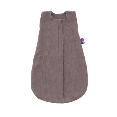 Träumeland Sommerschlafsack LIEBMICH Baumwollmusselin schokopflaume von Träumeland