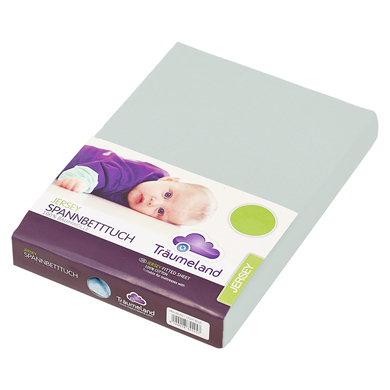 Träumeland Spannbetttuch Jersey mint 40 x 90 cm Träumeland Spannbetttuch Jersey mint 40 x 90 cm von Träumeland