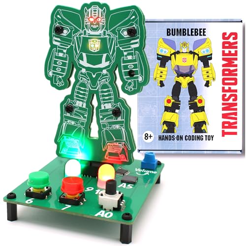 Bumblebee Transformers Codierungsspielzeug von Let's Start Coding für Kinder ab 8 Jahren, um echte Computerprogrammierung durch praktische Projekte zu lernen Bumblebee Transformers Codierungsspielzeug von Let's Start Coding für Kinder ab 8 Jahren, um echte Computerprogrammierung durch praktische Projekte zu lernen von Transformers