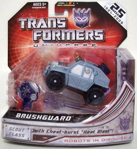 Hasbro - Transformers - Universe - 25th Anniversary - Scout Class - Level 2 - Brushguard - Figur ca. 10cm - OVP von Transformers