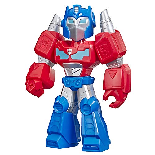Transformers Playskool Heroes Mega Mighties Rescue Bots Academy Optimus Prime Action-Figur, Spielzeug für Kinder ab 3 Jahren von Transformers