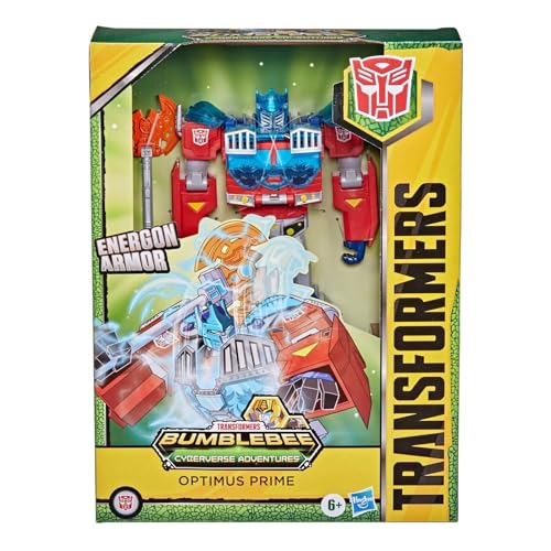 Transformers Spielzeuge Cyberverse Ultimate-Klasse Optimus Prime Action-Figur – lässt Sich für mehr Power mit der Energon Armor kombinieren – Für Kinder ab 6 Jahren, 22,5 cm von Transformers