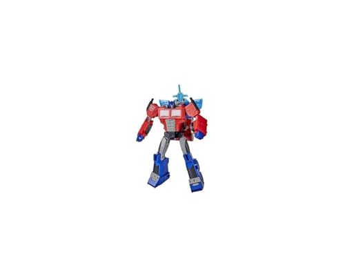 Transformers Bumblebee Cyberverse Adventures Battle Call Officer Optimus Prime, stimmenaktivierte Lichter und Sounds von Transformers