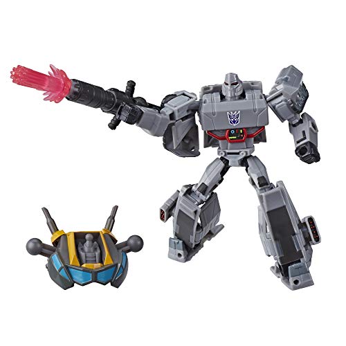 Transformers Bumblebee Cyberverse Adventures Spielzeuge Deluxe-Klasse Megatron Action-Figur, mit Build-A-Figure Element, 12,5 cm Transformers Bumblebee Cyberverse Adventures Spielzeuge Deluxe-Klasse Megatron Action-Figur, mit Build-A-Figure Element, 12,5 cm von Transformers