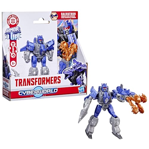 Transformers CYBERWORLD Armored Cyber Changers Galvatron Action-Figur von Transformers