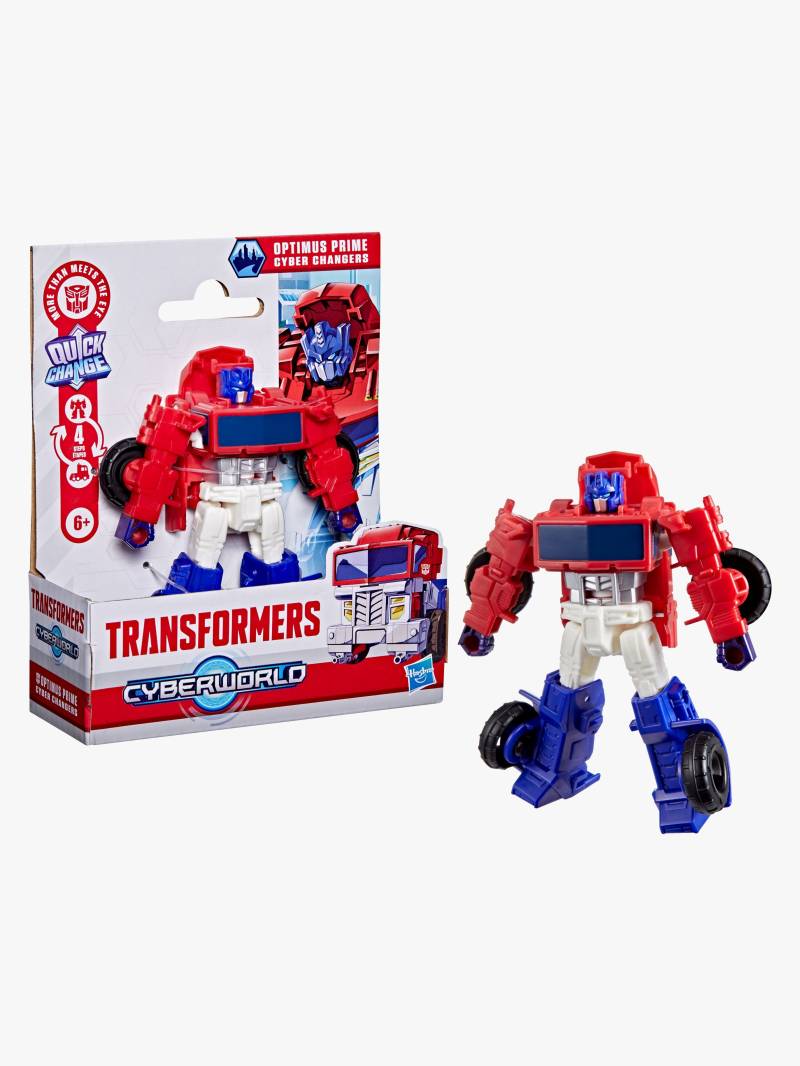 Transformers CYBERWORLD Cyber Changers Actionfigur Optimus Prime 10 cm Transformers CYBERWORLD Cyber Changers Actionfigur Optimus Prime 10 cm von Transformers
