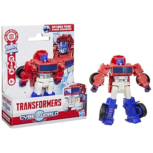 Transformers CYBERWORLD Cyber Changers Optimus Prime Action-Figur Transformers CYBERWORLD Cyber Changers Optimus Prime Action-Figur von Transformers