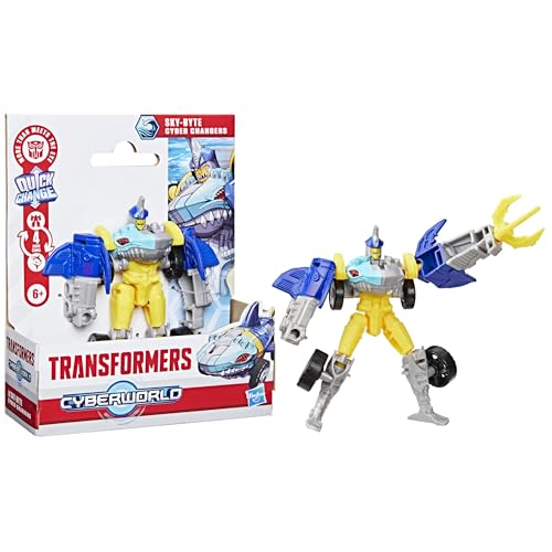 Transformers CYBERWORLD Cyber Changers Sky-Byte Action-Figur Transformers CYBERWORLD Cyber Changers Sky-Byte Action-Figur von Transformers