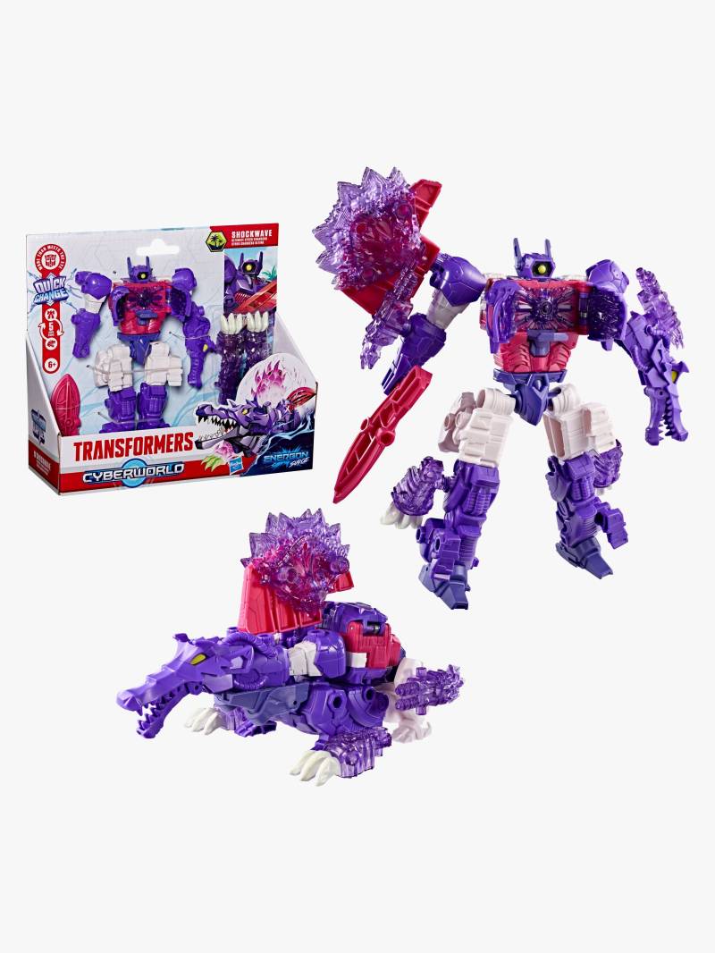 Transformers CYBERWORLD Ultimate Cyber Changers Actionfigur Shockwave Dino 16 cm Transformers CYBERWORLD Ultimate Cyber Changers Actionfigur Shockwave Dino 16 cm von Transformers