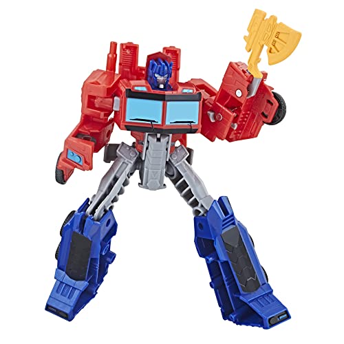 Transformers Cyberverse Action Attackers Warrior Optimus Prime, Actionfigur von Transformers