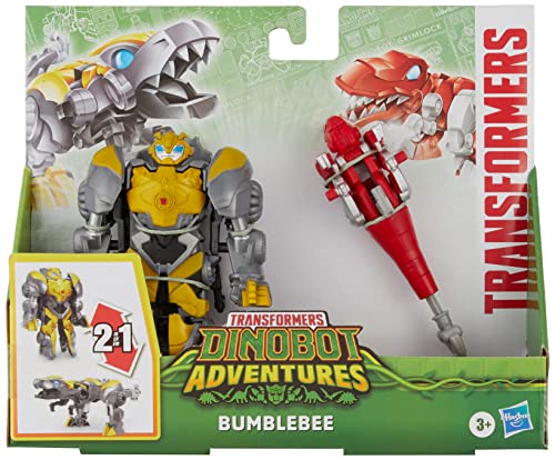 Transformers Dinobot Adventures Rescue Bots – F3111 – Figur + Dinobot – Bumblebee – 13 cm Transformers Dinobot Adventures Rescue Bots – F3111 – Figur + Dinobot – Bumblebee – 13 cm von Star Wars