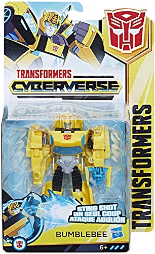 Transformers Cyberverse Action Attackers Warrior Bumblebee, Actionfigur von Transformers
