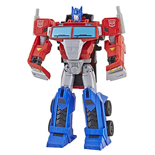 Transformers E3639 Cyberverse Action Attackers: Ultra Class Optimus Prime Actionfigur Spielzeug von Transformers