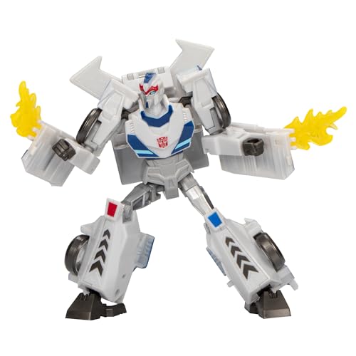 Transformers EarthSpark Deluxe Class Prowl 12,7 cm Roboter-Actionfigur, umwandelbar in 12 Schritten, interaktives Spielzeug für Jungen für Mädchen ab 6 Jahren von Transformers