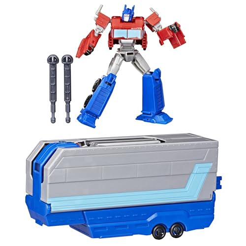 Transformers EarthSpark Optimus Prime Battle-Anhänger Spielset von Transformers