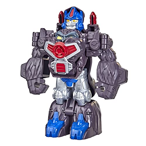 Transformers F4442 Classic Heroes Team Optimus Primal Convertible Figur 11 cm für Kinder ab 3 Jahren, Mehrfarbig von Transformers