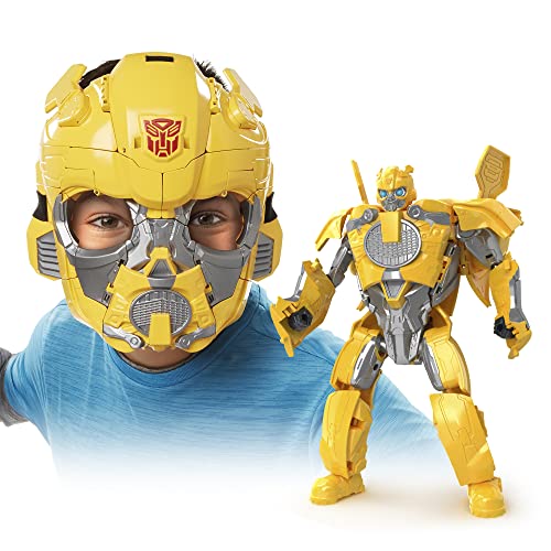 Hasbro Transformers Spielzeug Bumblebee 2-in-1 Maske und Figur zu Transformers: Aufstieg der Bestien, ab 6 Jahren, 22,5 cm von Hasbro