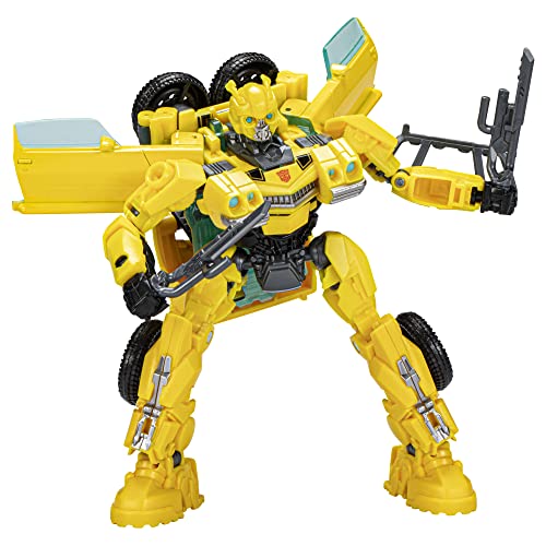 Transformers Spielzeug zum Film Transformers: Aufstieg der Bestien, Deluxe-Klasse Bumblebee Action-Figur ab 6 Jahren von Transformers