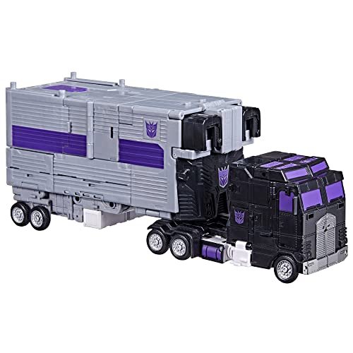 Transformers Generations Legacy Series, 33 cm große Commander Decepticon Motormaster Combiner Action-Figur, ab 8 Jahren, F2987, Multi, One Size von Transformers