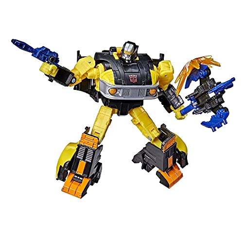 Transformers Generations War for Cybertron Golden Disk Collection Kapitel 2, Autobot Jackpot mit Sehenswürdigkeiten, ab 8 Jahren, 14 cm (exklusiv bei Amazon) von Transformers