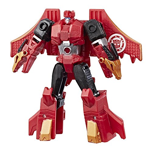 Transformers Hasbro – C2336 Robots in Disguise – Legion Class – Autobot Twinferno – Actionfigur, verwandelbar von Transformers