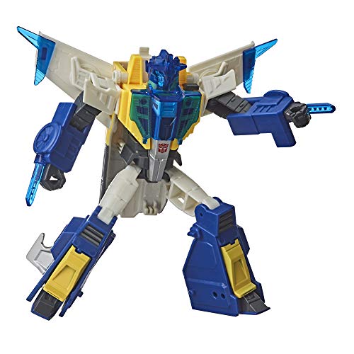 Transformers E8375 Hasbro – E8227 Cyberverse: Adventures – Meteorfire – Actionfigur, verwandelbar von Transformers