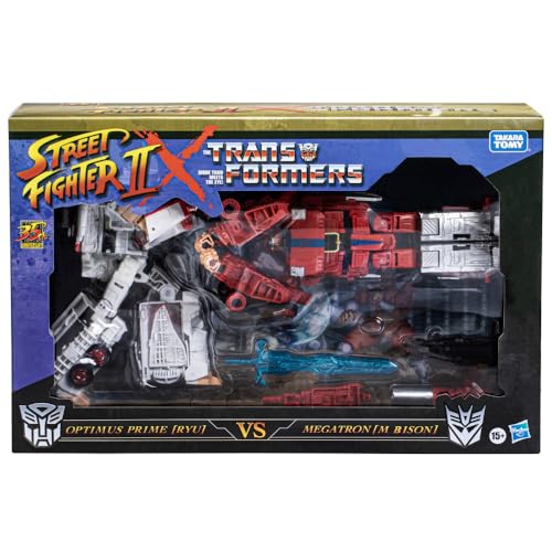 Transformers Kollaborativ: Street Fighter II Mash-Up, Optimus Prime [Ryu] vs. Megatron [M. Bison] von Transformers
