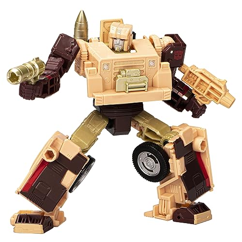 Transformers Legacy Evolution Deluxe-Klasse Detritus 14 cm große Action-Figur für Jungen und Mädchen ab 8 Jahren von Transformers