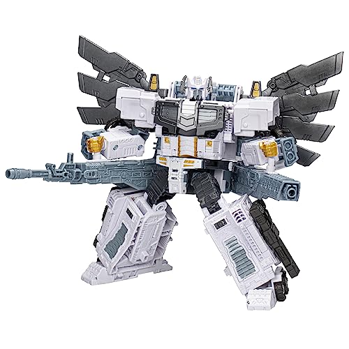 Transformers Legacy Evolution Leader-Klasse Nova Prime 17,5 cm große Action-Figur für Jungen und Mädchen ab 8 Jahren von Transformers