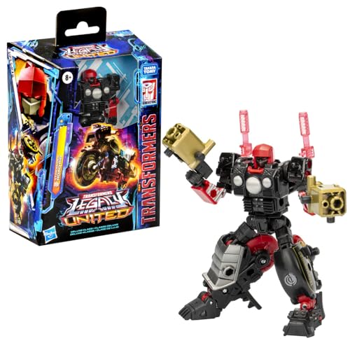 Transformers Legacy United Deluxe Class Star Raider Road Pig 14 cm Conversion Actionfigur, ab 8 Jahren von Transformers