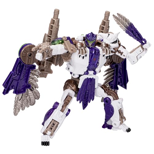 Transformers Legacy United Leader-Klasse Beast Wars Universe Tigerhawk Action-Figur von Transformers