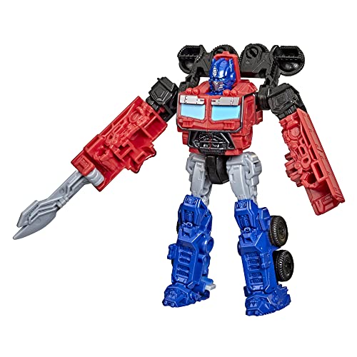 Transformers: Aufstieg der Bestien, Beast Alliance, Battle Changers Optimus Prime Action-Figur zum Film, ab 6, 11 cm von Transformers