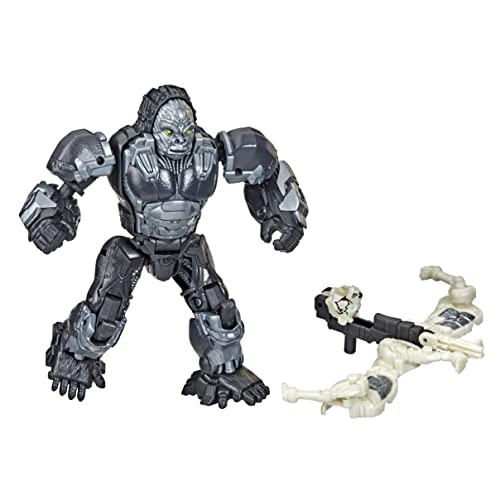 Transformers: Aufstieg der Bestien Beast Alliance Beast Weaponizers 2er-Pack Optimus Primal Spielzeug, ab 6, 12,5 cm von Transformers