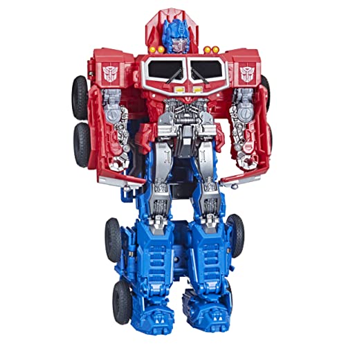 Transformers Spielzeug zum Film Aufstieg der Bestien, Smash Changer Optimus Prime Figur ab 6, 22,5 cm von Transformers
