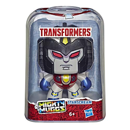 Transformers Mighty Muggs Starscream, 10 cm große Figur mit drei verschiedenen Emotionen, ab 6 Jahren Transformers Mighty Muggs Starscream, 10 cm große Figur mit drei verschiedenen Emotionen, ab 6 Jahren von Transformers