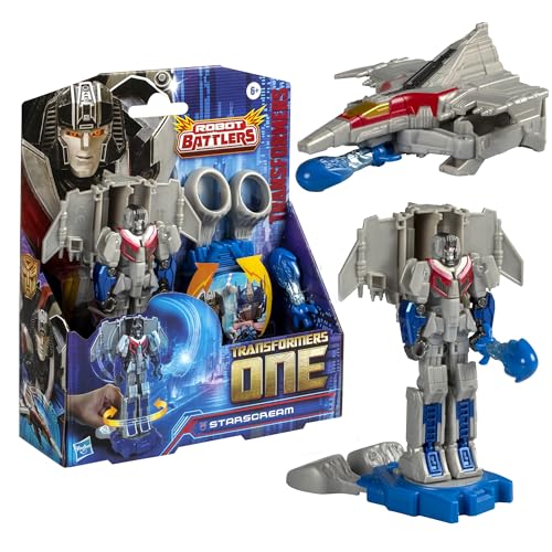 Transformers One Robot Battlers Starscream, 11,4 cm Roboter-Actionfigur, interaktives Spielzeug für Jungen und Mädchen ab 6 Jahren Transformers One Robot Battlers Starscream, 11,4 cm Roboter-Actionfigur, interaktives Spielzeug für Jungen und Mädchen ab 6 Jahren von Transformers