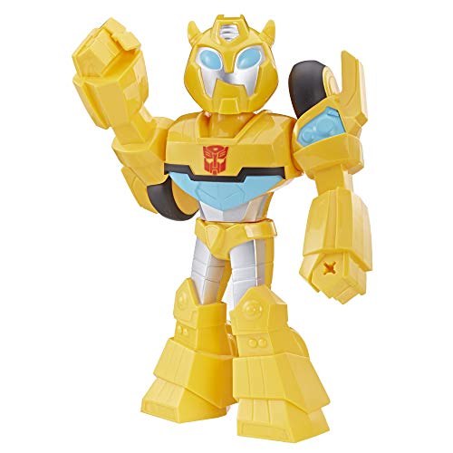 Transformers Playskool Heroes Rescue Bots Academy Mega Mighties Bumblebee Sammelfigur, 25,4 cm Roboter-Actionfigur, Spielzeug für Kinder ab 3 Jahren von Transformers