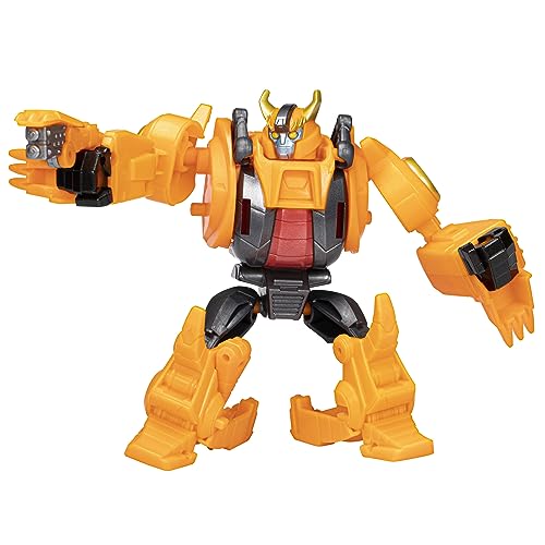 Transformers Spielzeug EarthSpark Warrior-Klasse Terran Jawbreaker Action-Figur (12,5 cm), Roboterspielzeug, ab 6 Jahren von Transformers