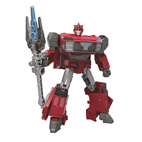 Transformers Spielzeug Generations Legacy 14 cm große Deluxe Prime Universe Knock-Out Action-Figur, ab 8 Jahren, F3031, Multi, One Size von Transformers