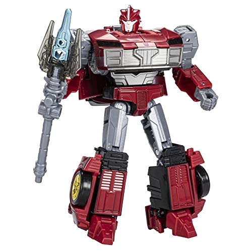 Transformers Spielzeug Generations Legacy 14 cm große Deluxe Prime Universe Knock-Out Action-Figur, ab 8 Jahren, F3031, Multi, One Size von Transformers