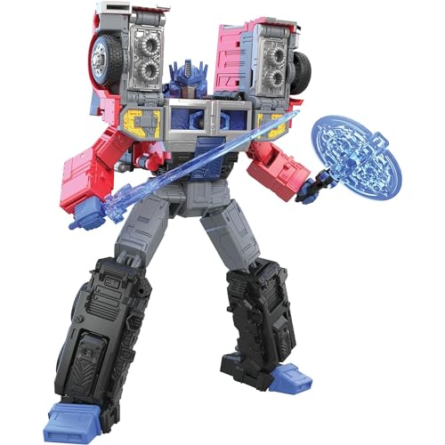 Transformers Spielzeug Generations Legacy Series Leader-Klasse G2 Universe Laser Optimus Prime Action-Figur (17,5 cm) von Transformers