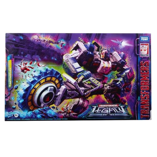 Transformers Spielzeug Generations Legacy Series Titan Cybertron Universe Metroplex Action-Figur ab 15 Jahren, 55,5 cm, F2986, Multi von Transformers