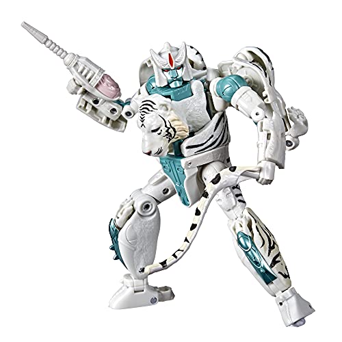 Transformers Spielzeug Generations War for Cybertron: Kingdom Voyager WFC-K35 Tigatron Figur – ab 8 Jahren, 17,5 cm von Transformers