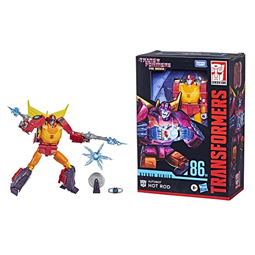 Transformers Spielzeug Studio Series 86 Voyager-Klasse Kampf um Cybertron 1986 Autobot Hot Rod Figur – Ab 8 Jahren, 16,5 cm Transformers Spielzeug Studio Series 86 Voyager-Klasse Kampf um Cybertron 1986 Autobot Hot Rod Figur – Ab 8 Jahren, 16,5 cm von Transformers