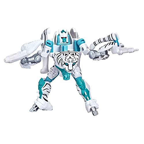 Transformers Spielzeug Vintage Beast Wars, Tigatron Action-Figur zum Sammeln (12,5 cm), für Erwachsene und Kinder ab 8, F4225, Multi, One Size von Transformers