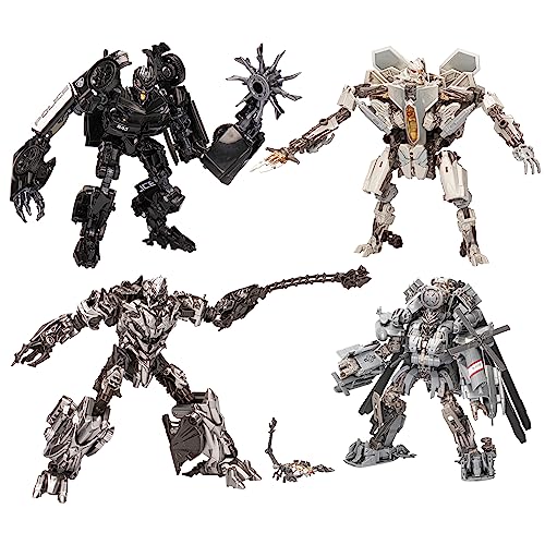 Transformers Studio Series Decepticon Multipack mit 4 Action-Figuren, zum 15. Jubiläum des ersten Films von Transformers